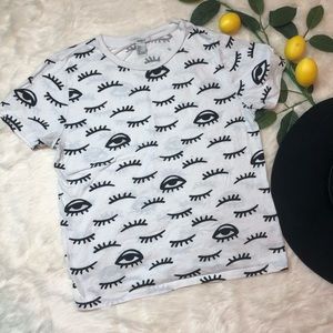 Eyelash t shirt